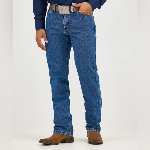 Wrangler Premium Performance Cowboy Cut Regular Fit Jean Sz 34W 34L - Picture 1 of 11